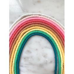 Katsuki kralen | Surfkralen | Polymer Disc kralen | gemixte kleuren | 10 strengen | 4mm | Zelf sieraden maken | DIY voor kinderen en volwassenen | ca. 4000 kralen |